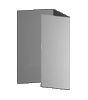 Faltblatt DIN lang 6-seiter Wickelfalz 4/4 farbig mit beidseitig partieller Glitzer-Lackierung