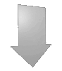 Saugnapfschild in Pfeil-Form konturgefräst <br>einseitig 4/0-farbig bedruckt